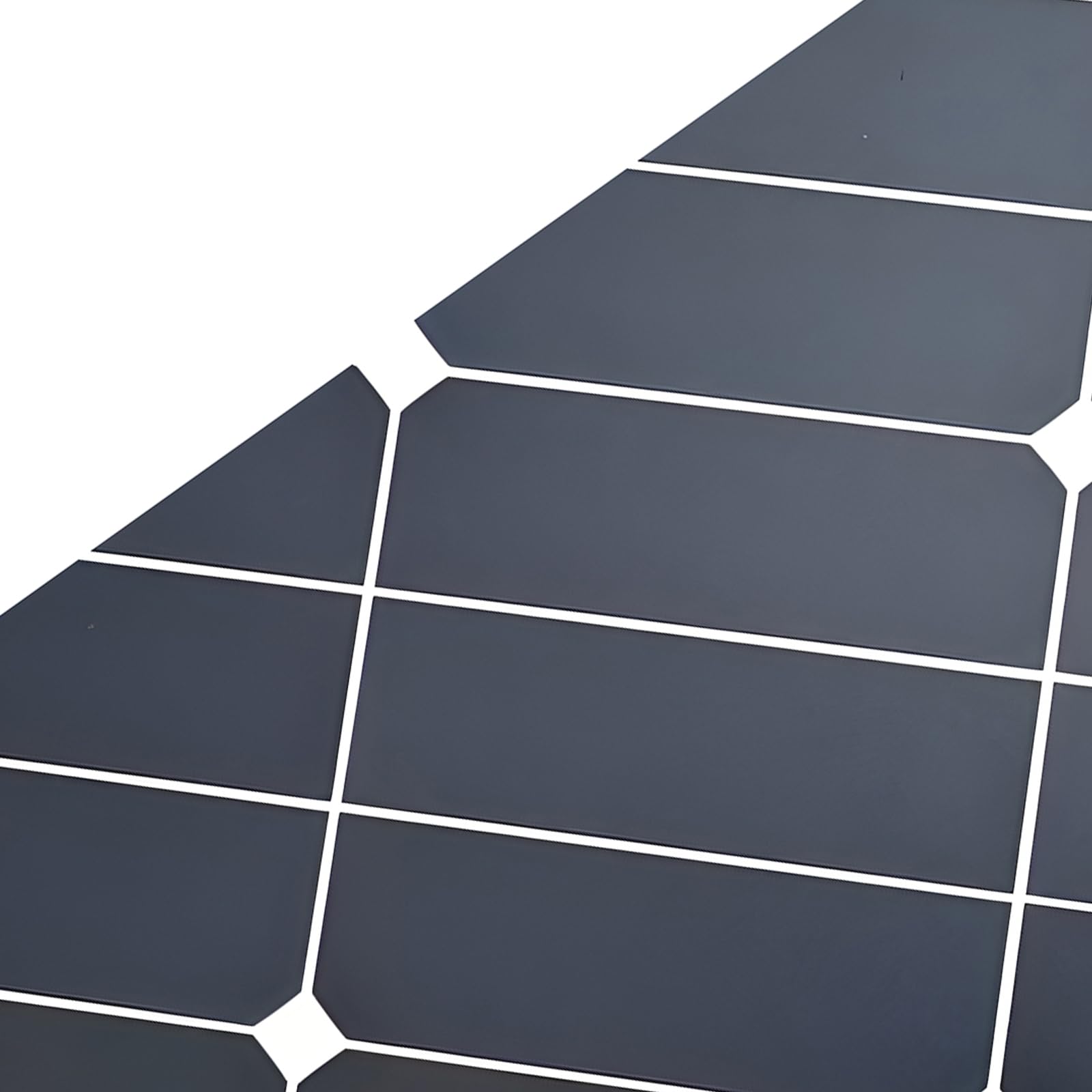 90W Faltbares Solarpanel, 56x44x1,5cm, Grau, mit 3m Kabel und MC4 Stecker, Hohe Effizienz, für Balkonkraftwerk, Wohnmobil, Power Station, Camping und Garten