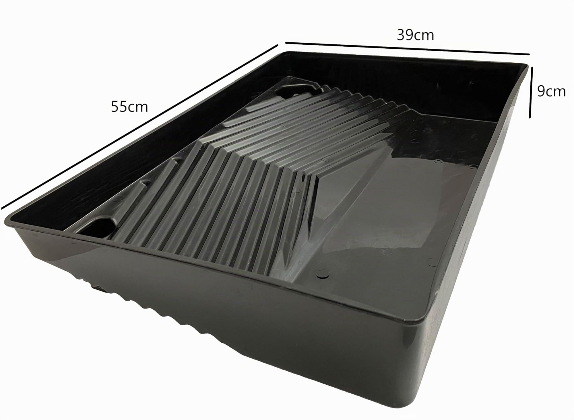 PAINTER - Komplettes Malerset 6in1, 2 Malerwalzen 10cm, 2 Farbwalzen 40cm, Verstellbarer Griff, Handgriff, Farbwanne, Einsatz für Farbschale, Komplettset für Malerarbeiten - Dual Professional