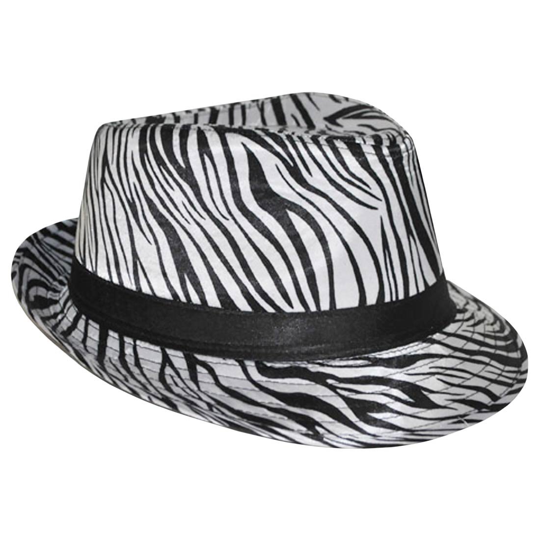 Buy Funny Fashion Zebra Fedora Hat 