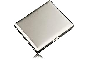 CaLeQi: Unparalleled Stainless Steel Cigarette Case, Your Ideal Smoking Companion