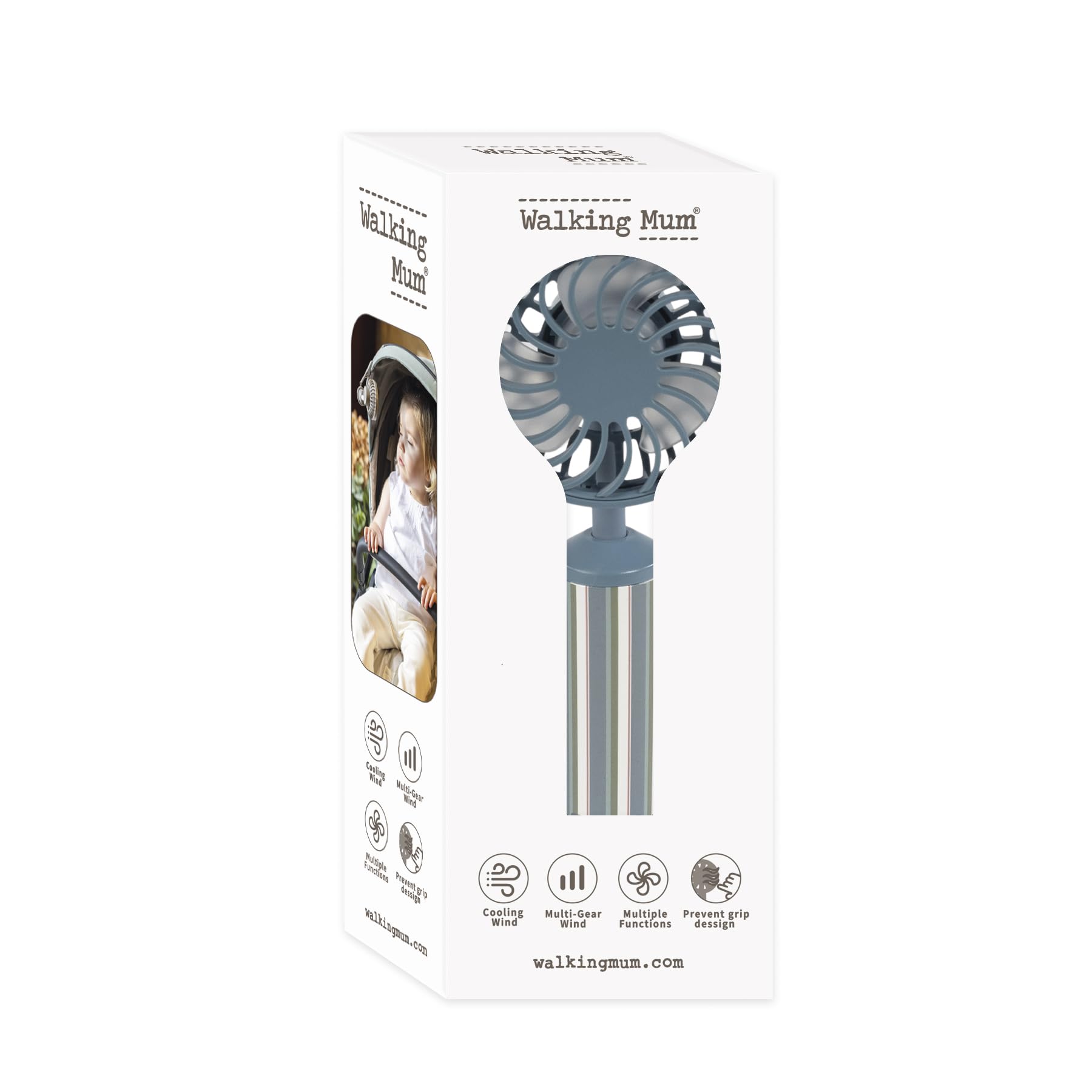 Walking Mum Ventilador cochecito Summer (Pistacho)