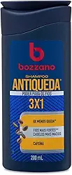 Bozzano Shampoo Antiqueda 3x1, 200ml