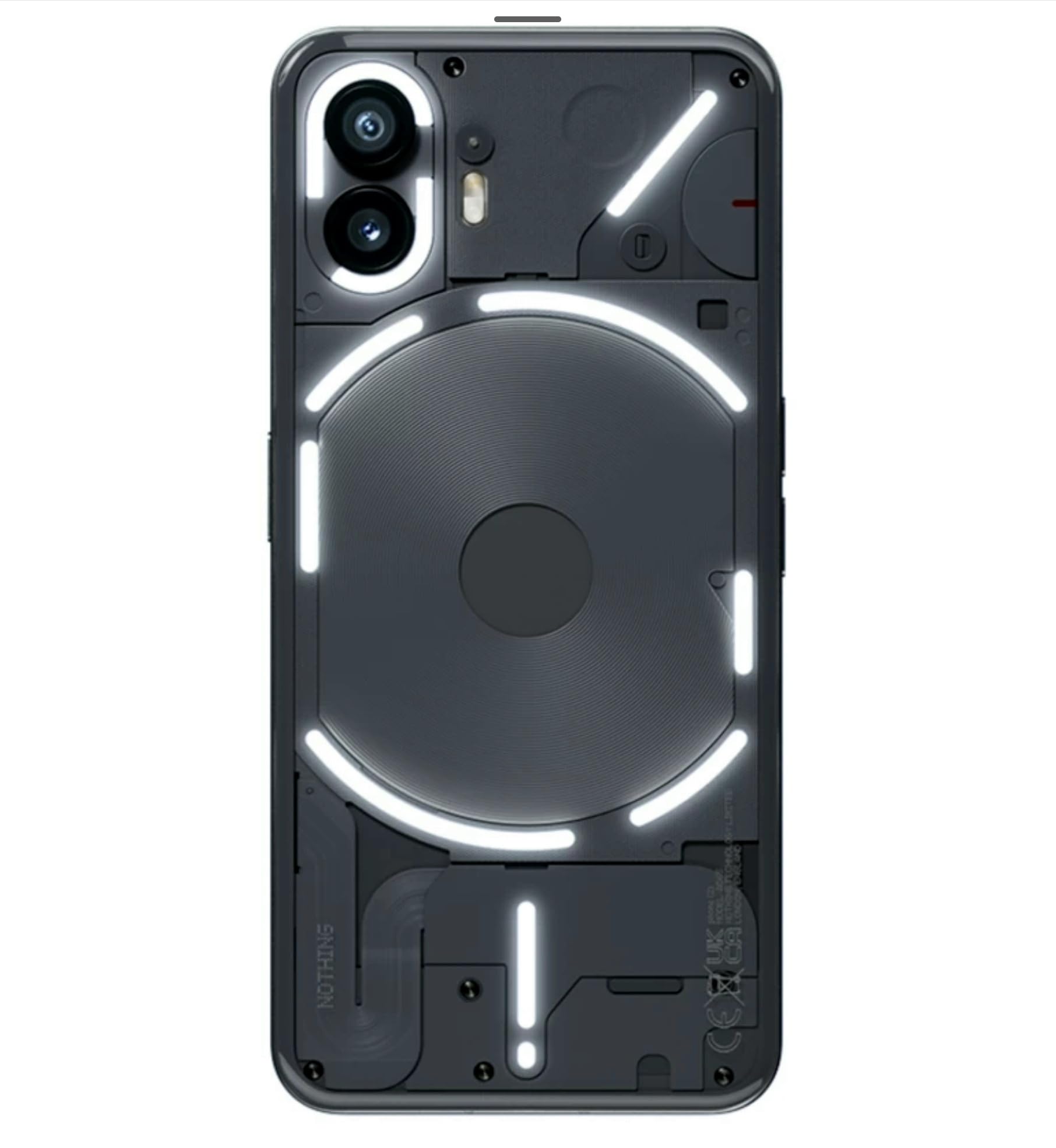 Refurbished) Nothing Phone (2) 5G (Dark Grey, 12GB RAM