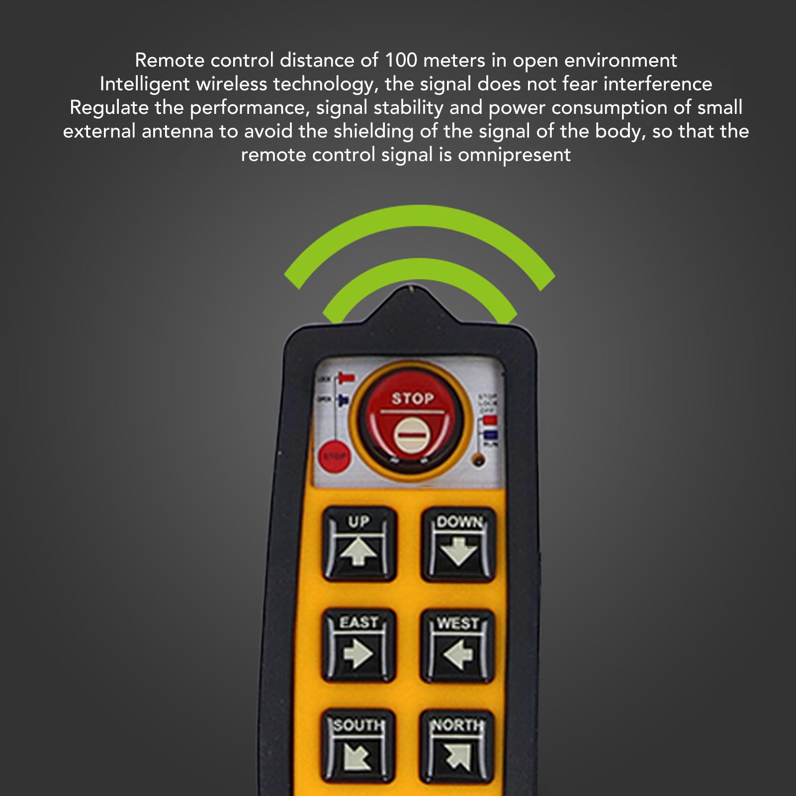 Mingzhe DC24V Gru Telecomandata, Kit Parco Sollevamento Ad Alte Prestazioni