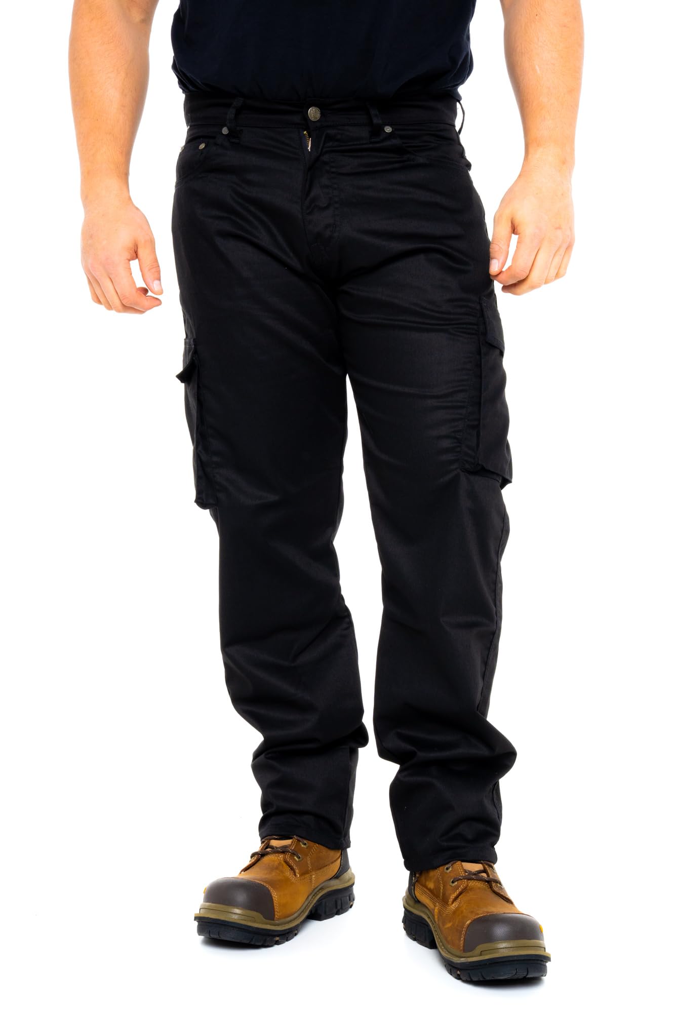 SSSMens Work Trousers Multi Pockets Cargo Combat Work Pants Work Trousers for Man