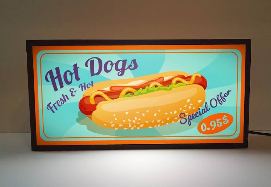 ホットドッグ HOT DOGS ネオン管 アメリカン雑貨 アメリカ雑貨 室内装飾 楽天市場】【即納】【在庫あり】ホットドッグ ネオン管