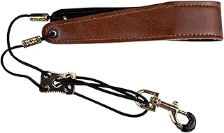 Correa de saxofón ajustable para el cuello, arneses de saxofón, piel sintética, acolchada, suave, cómoda transpirabilidad