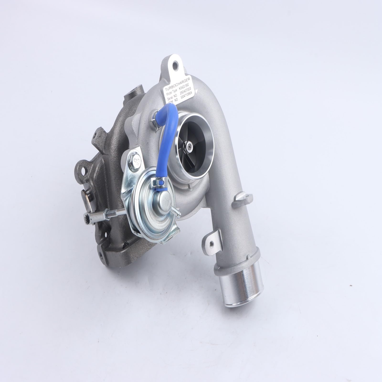 Pasuje do Mazda CX7 2.3L 2007-2012 Turbo 1 zestaw turbosprężarki K0422-581 K0422-582 53047109904 71785250 Intercooler samochodowy Chłodnica intercooler