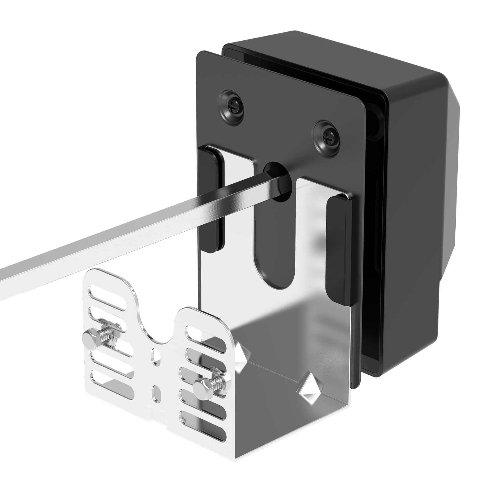 Onlyfire Support Universel Moteur Rôtissoire Inox - Fixation Robuste Pour Barbecue