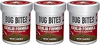 Vista 1 de Fluval (3 unidades) Fórmula de cíclidos Bug Bites para peces pequeños/medianos (1.6 onzas por botella)