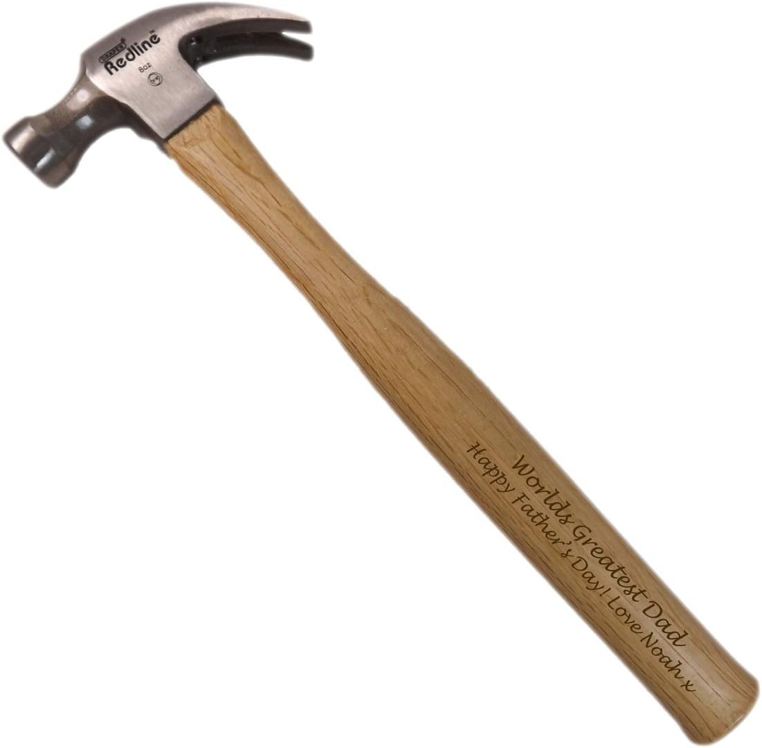 Personalised Claw Hammer a Great Father's Day Gift