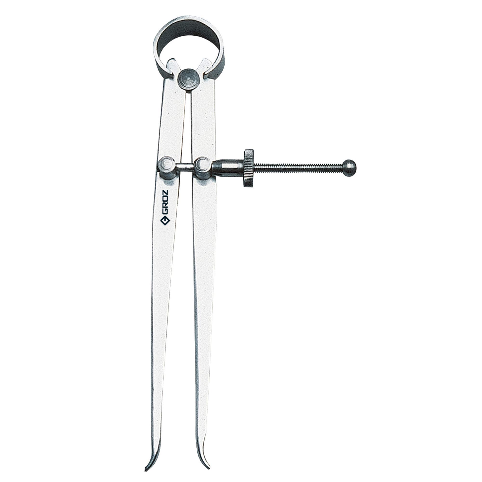 GROZ Inside Spring Caliper with Spring Joint for Precision Settings| Ideal for Comparative Measurements & Transferring the Dimensions |High Grade Steel Construction| Size: 100 mm |ID/EC/4-image-41