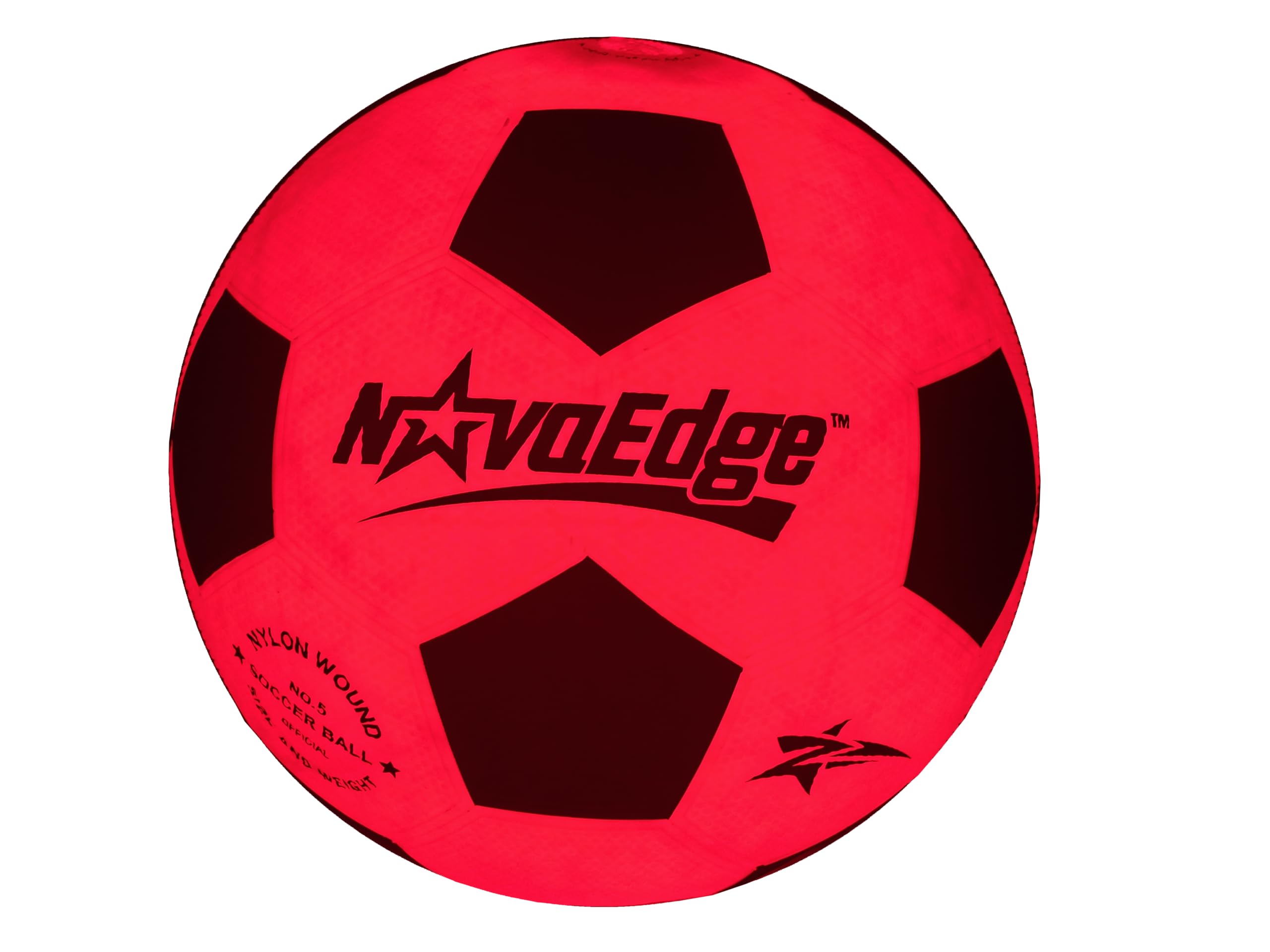 NovaEdge Glow in The Dark LED Ball – with Pump