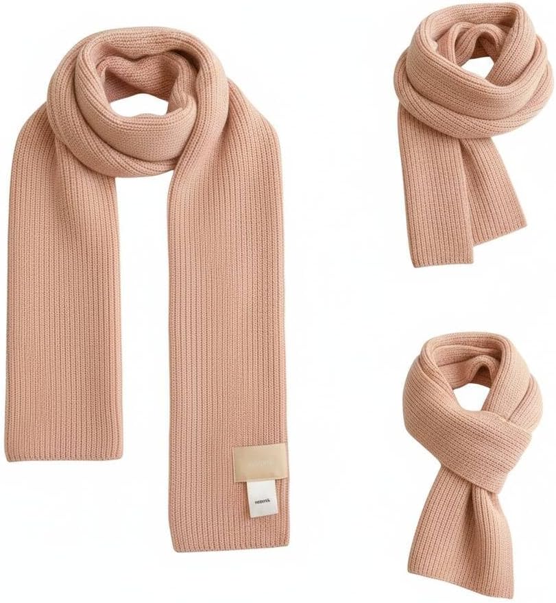 Mealah Kids Winter Warmer Scarf - Fashion Soft Knit Toddler Baby Scarves Neck for Boys Girls