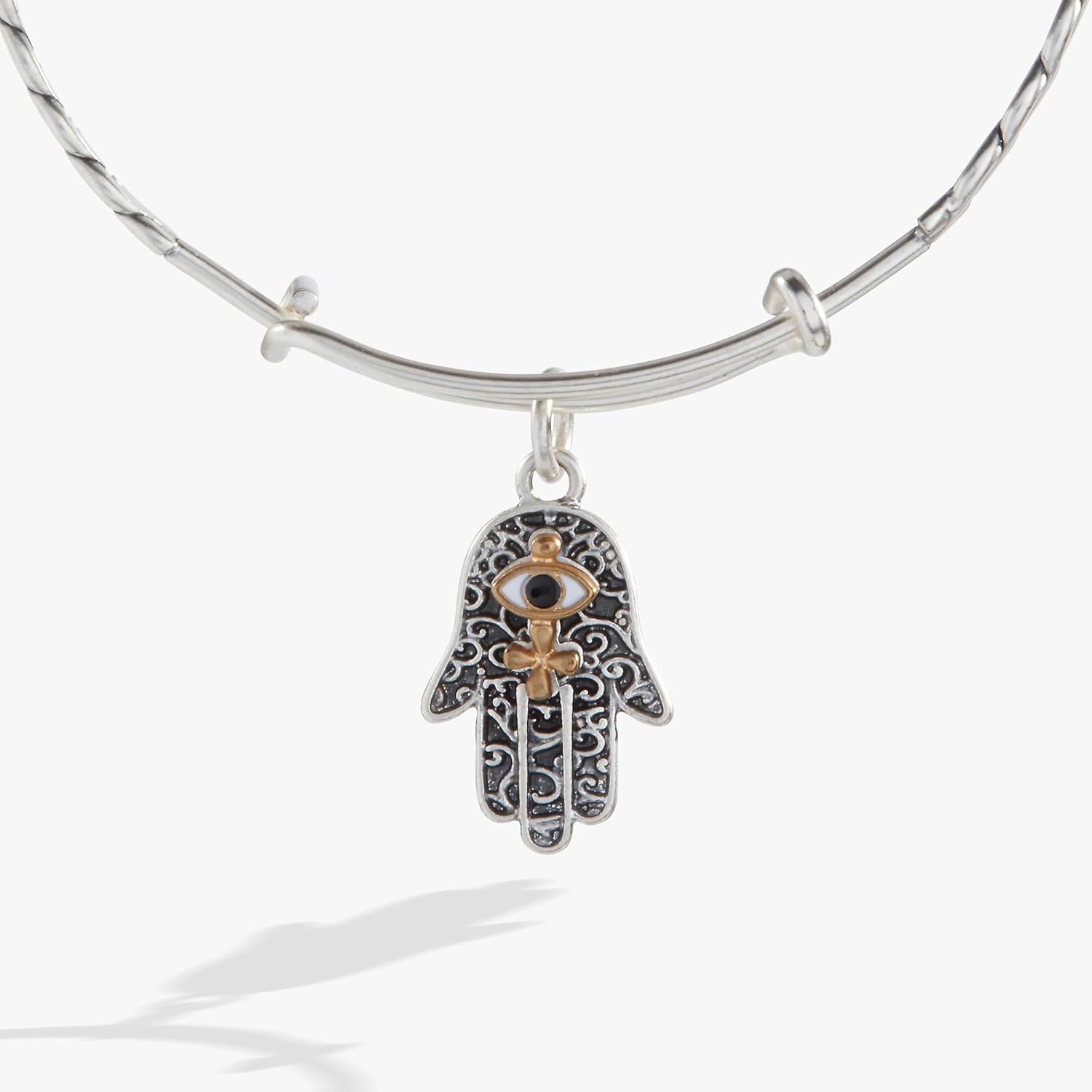 Alex and Ani Antique Hamsa Charm Bangle - Image 3
