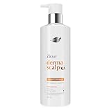 Dove Derma Scalp Shampoo 1 ct Dandruff & Itch Relief for 100% Flake-Free* & Smooth...