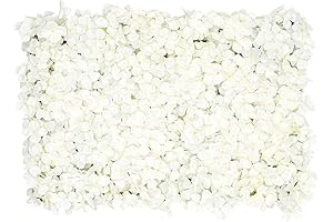 White Flower Wall Backdrop