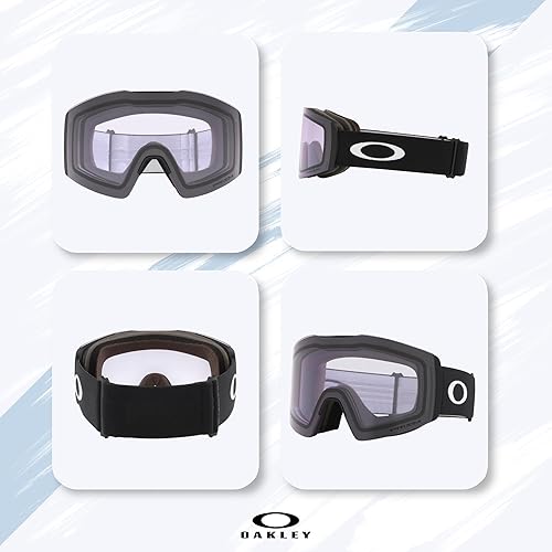 Miniatura 2 de Oakley Fall Line LARGEMEDIUM Ski Goggles For Men For Women OO7099, OO7103 + Designer iWear Care Kit