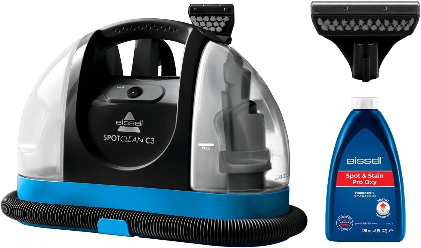 BISSELL SpotClean C3 Dispositivo Portatile per la Pulizia di Moquette e
