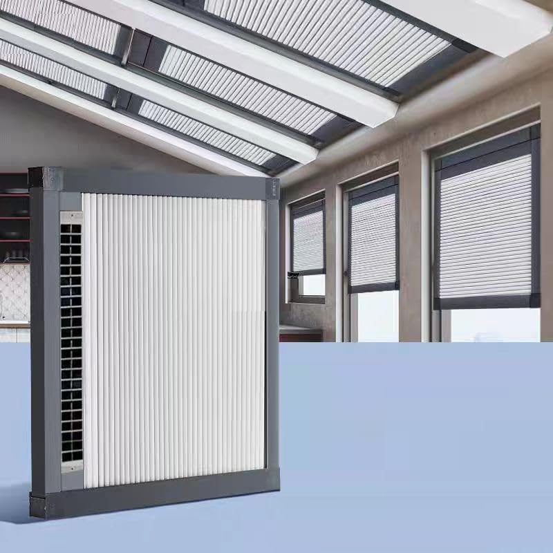 Amazon.com: Solar Motorized Skylight Shades，Solar Panel