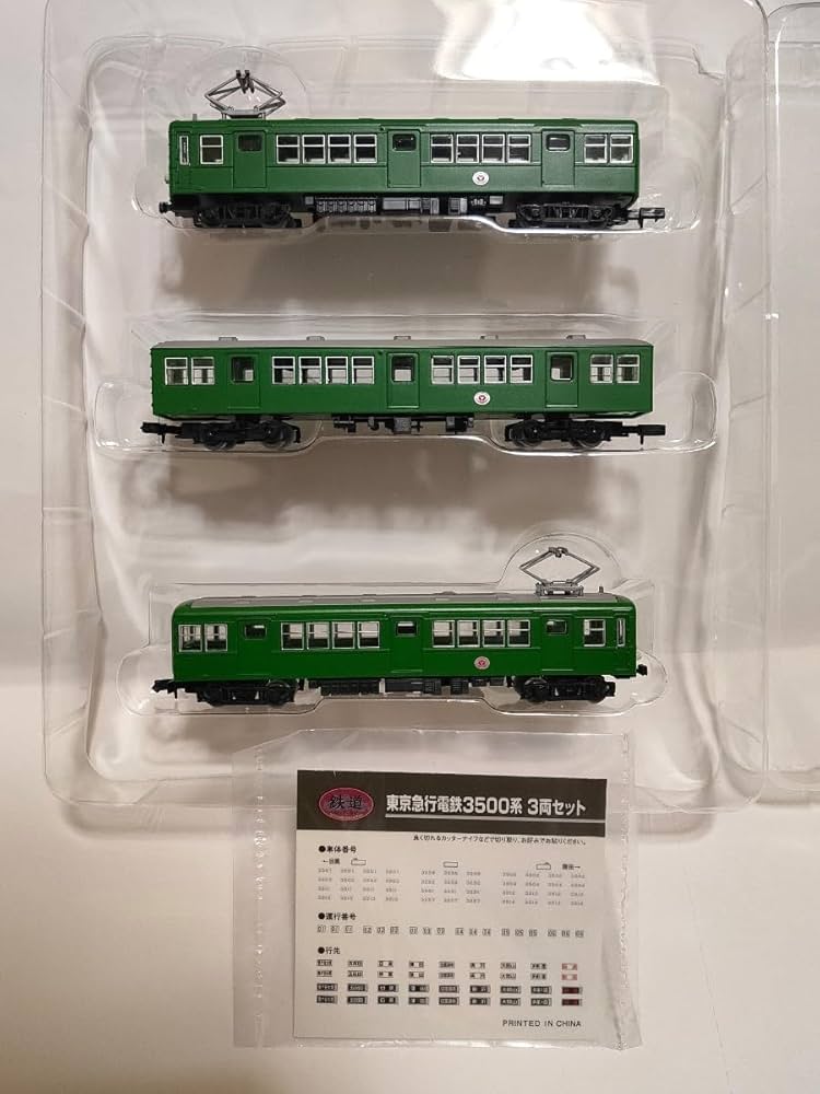Amazon.co.jp: 鉄道コレクション 東京急行電鉄 3500系 3両セット
