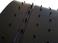 Vista 3 de Plasticolor 001624R01 Dodge Logo Elite 4 piezas delanteras y traseras ajuste universal para automóvil, camión, SUV