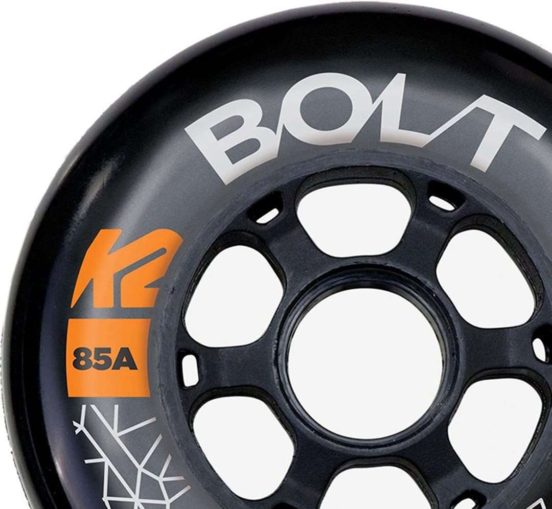 Bolt 90 MM 85A 8-Wheel Pack W ILQ 9 – Black – 30F3013