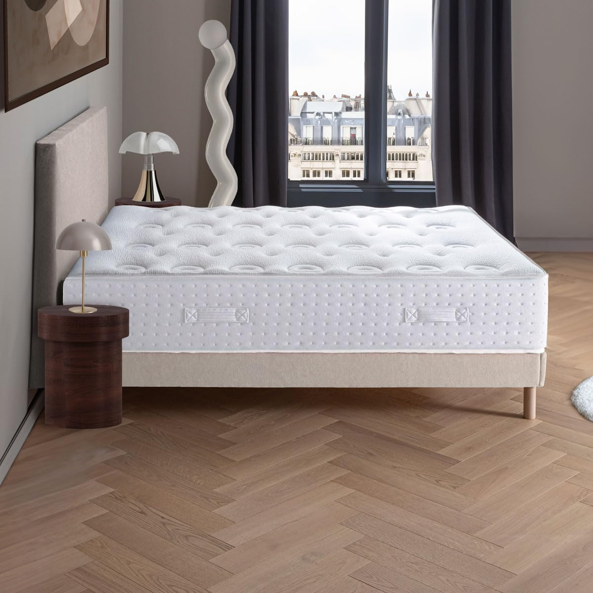 DODO - Matelas 30 cm - Le Véritable 180x200 cm - Mi-Ferme - Blanc