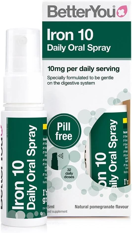 BetterYou Iron 10 - Daily Oral Spray 25ml