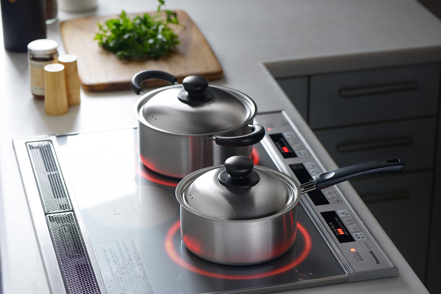 Amazon｜ヨシカワ 片手鍋 IH対応 ステンレス 18cm 日本製 COOK EASY