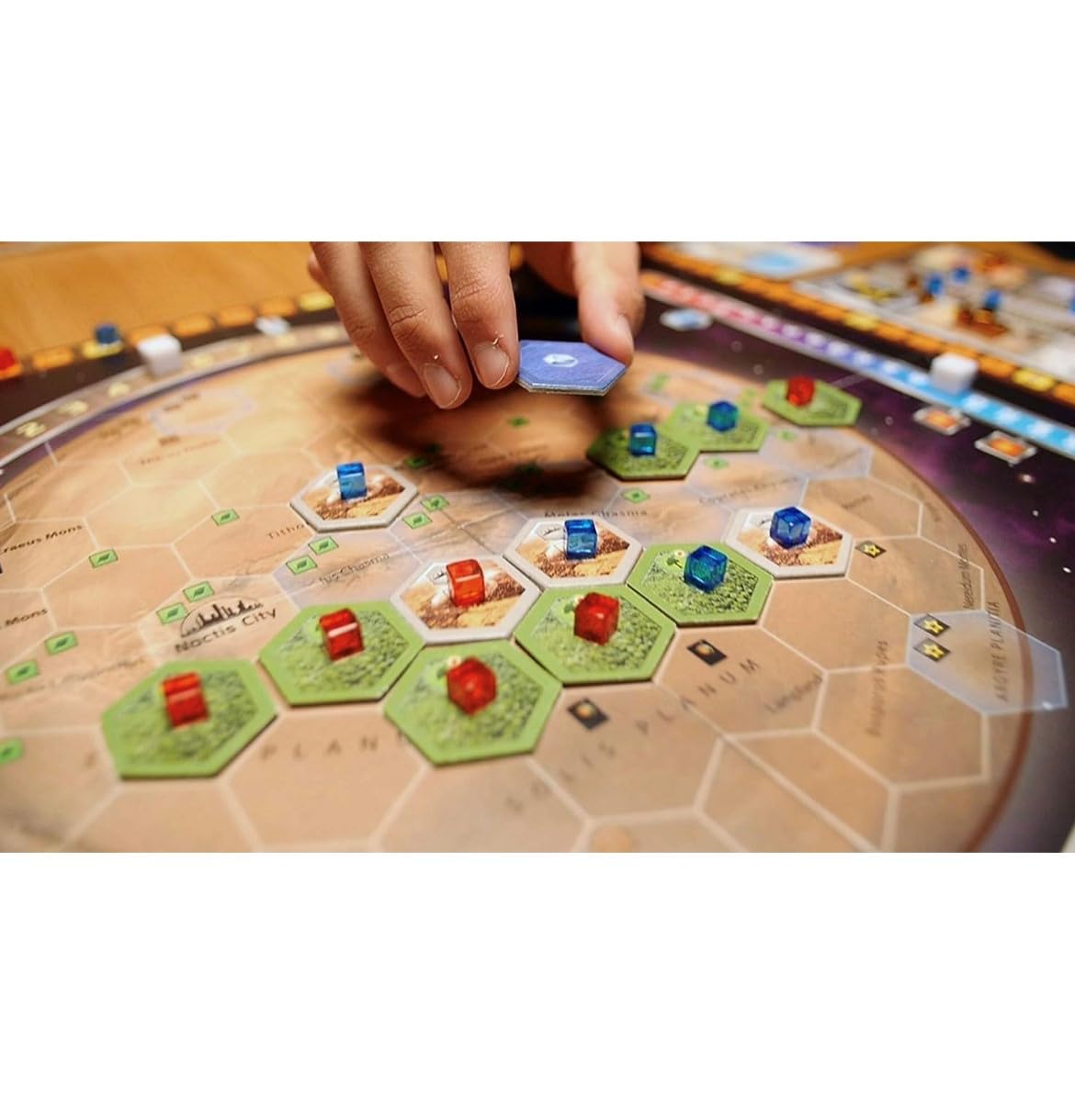 Terraforming Mars gra planszowa dla 2 do 5 graczy, deski niezależne i mapy (SG-6005) (gra planszowa)