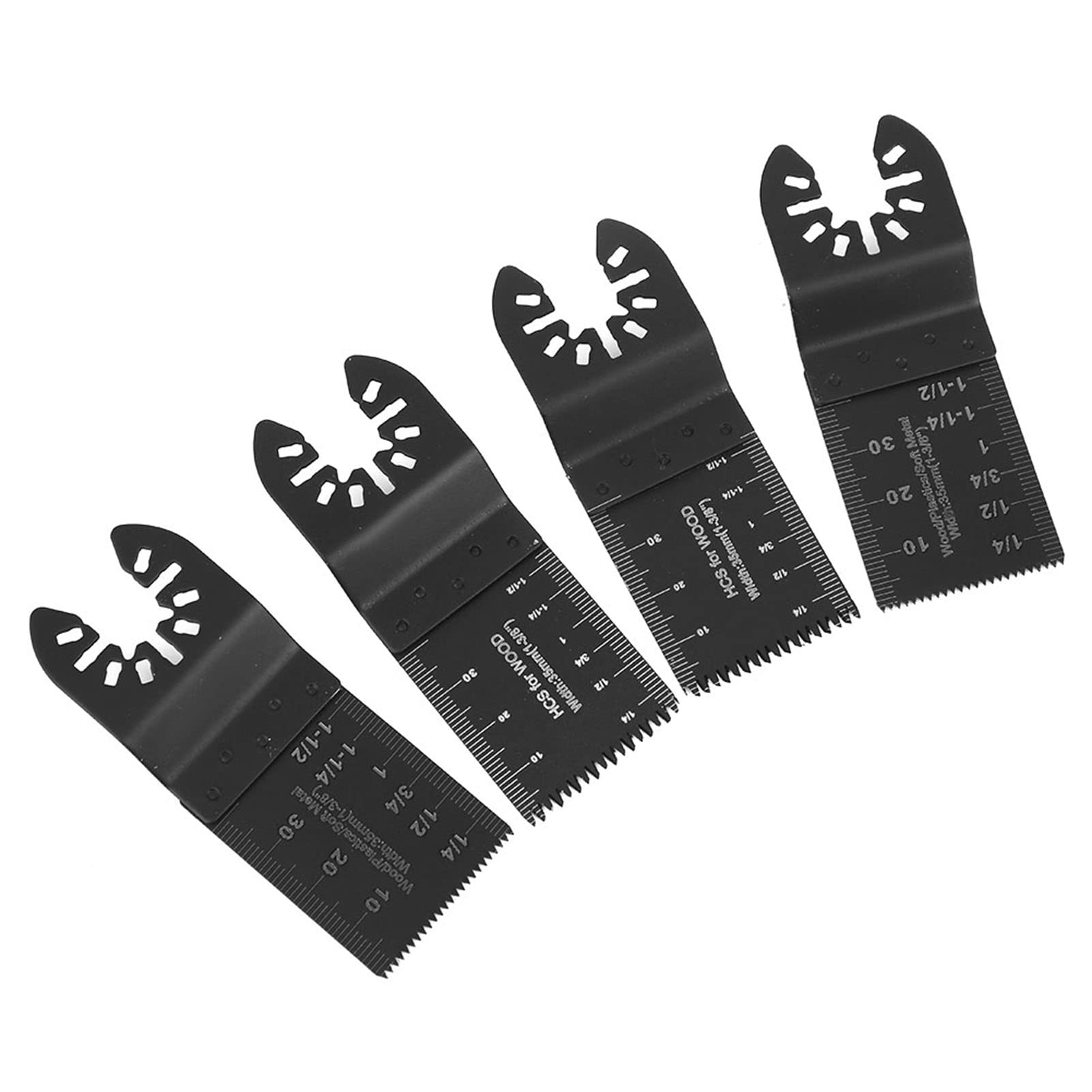Últimas 26 Uds. Hojas de sierra oscilantes universales de corte de acero con alto contenido de carbono y pulido multiherramienta para madera, plástico, PVC