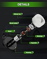 Vista 4 de SCITOO Motor de ventilador HVAC sin jaula de ventilador Compatible con 1997-1999 para Acura CL, 1994-2001 para Acura Integra, 1994-1997 para Honda