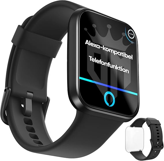 Smartwatch Herren Telefonfunktion Alexa Integriert Smartwatch herren