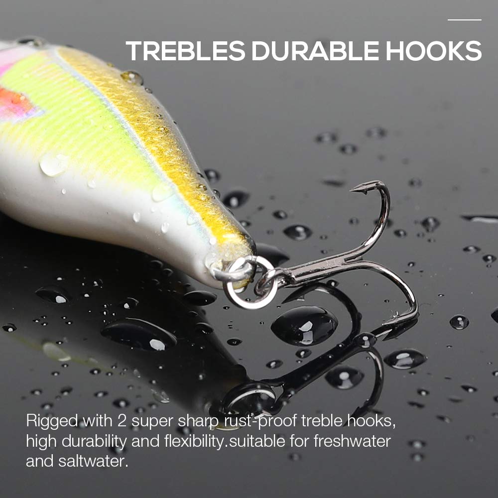 Miękkie przynęty wędkarskie, Przynęty wędkarskie 7.5cm 11g Ranny Minnow Woblery Fishing Lure Twarda przynęta Crankbait Peche Bass Sztuczne przynęty Szczupak Przynęty karpiowe Swimbait
