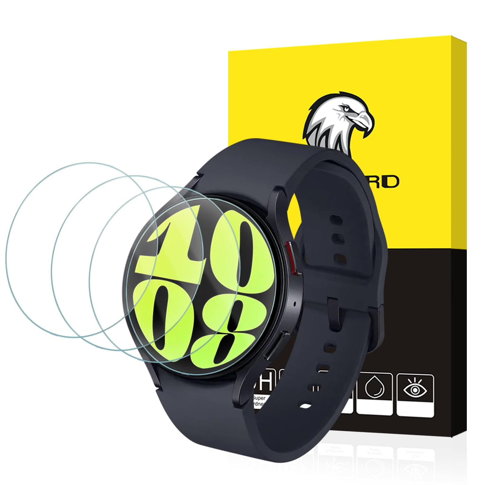 Amazon.co.jp: HATALKIN フィルム Compatible with Galaxy Watch5/4 