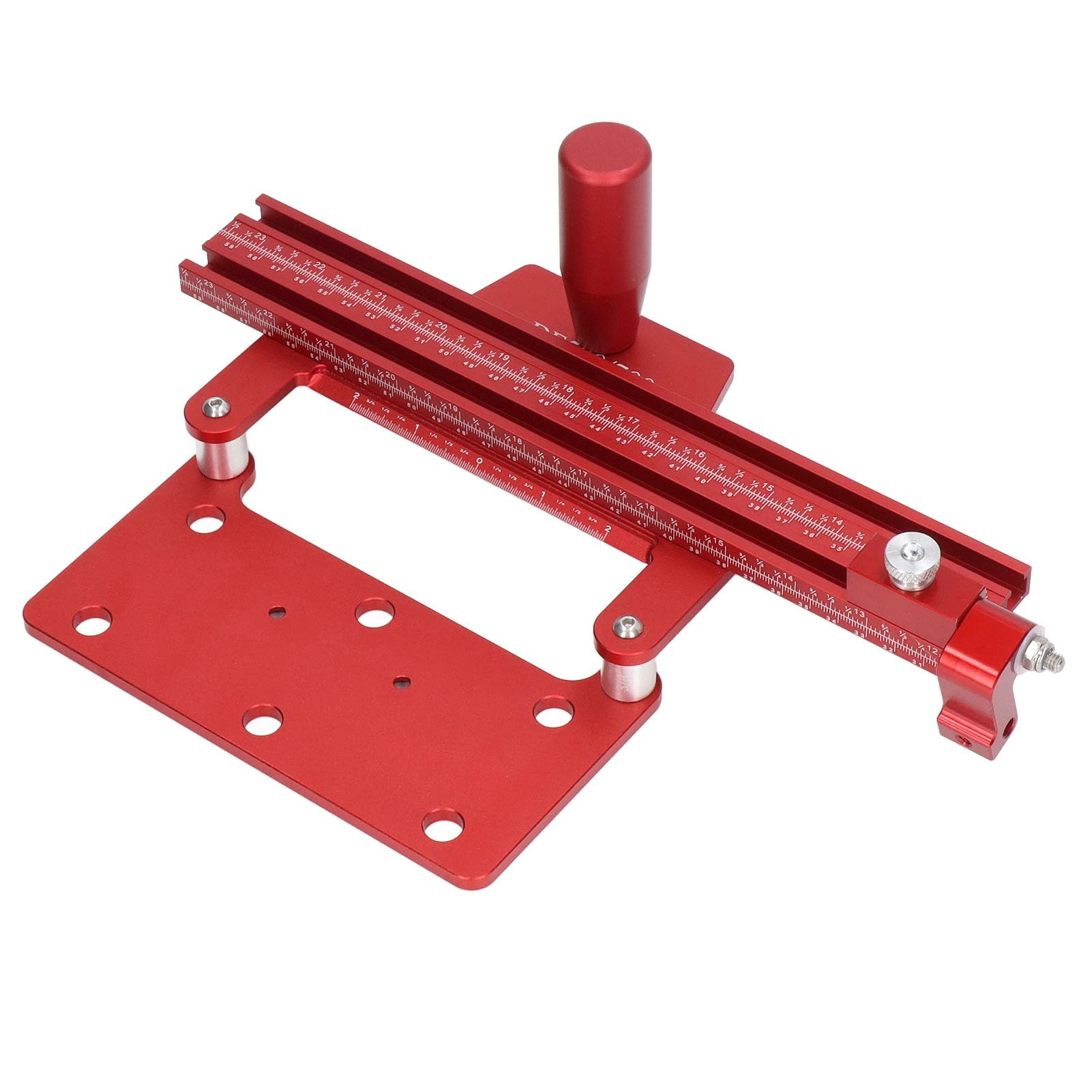 Jeffergarden Zestaw Narzędzi do Obróbki Drewna ze Stopu Aluminium z szyną prowadzącą Piły z Zespołem o Wysokiej Dokładności do Czopiarki DF500 700 do Cięcia i Wiercenia