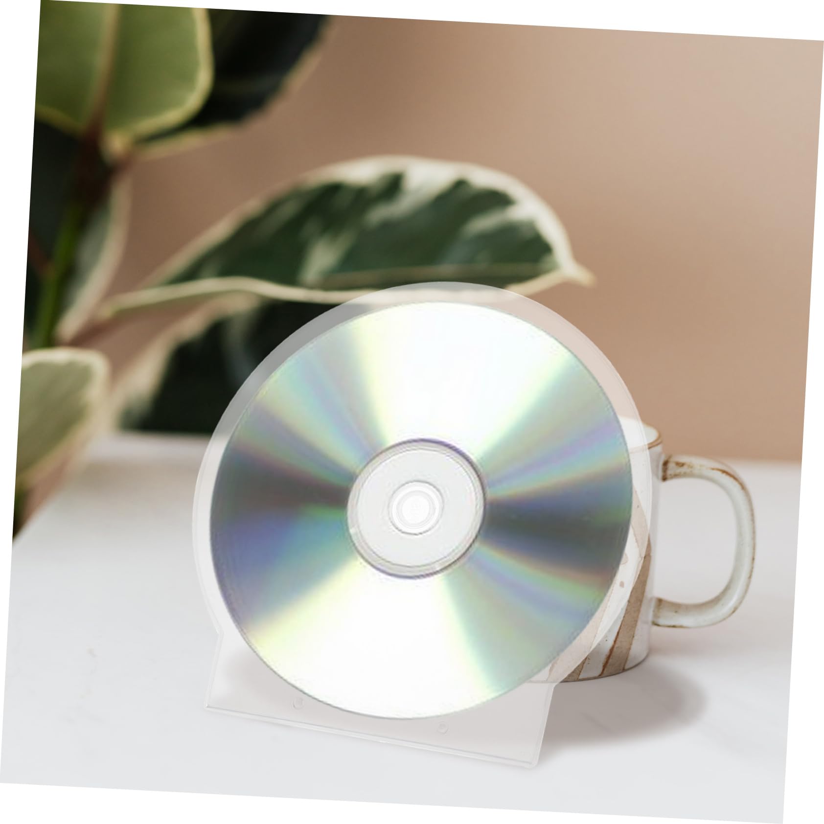 MAGICLULU Porta CD Rigido 50pezzi Custodia per Dischi Dvd Organizzatore Portatile per Casa e Auto