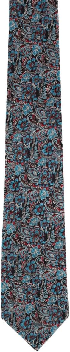 Trafalgar Men's Enzo Exploded Floral Silk Necktie