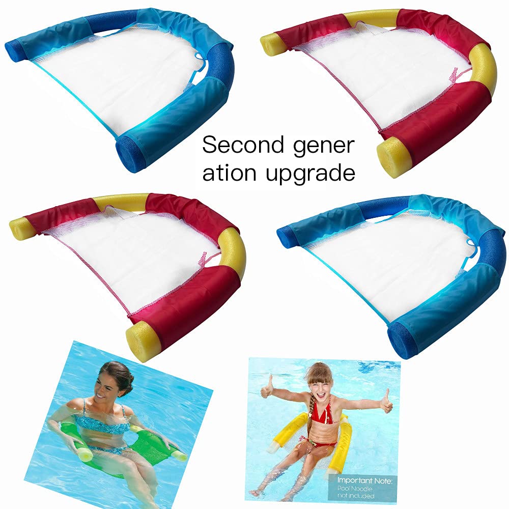 Red flotante de fideos para piscina, silla flotant... - Grandado