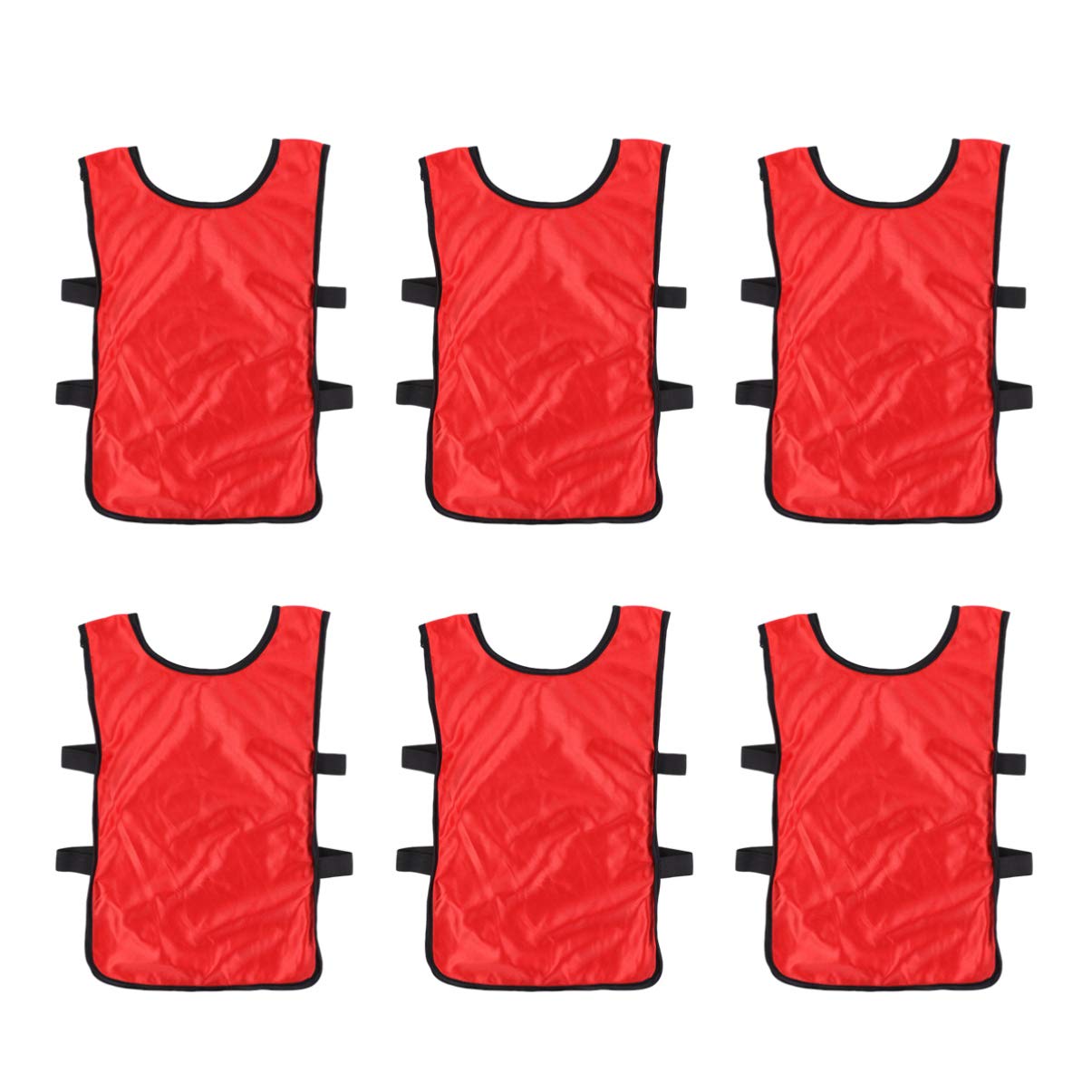 BESPORTBLE 6 Pièces Débardeur Athlétique Enfants Débardeurs Gilet Respirant Gilet De Basket-Ball Enfants Ballon De Football Garçons