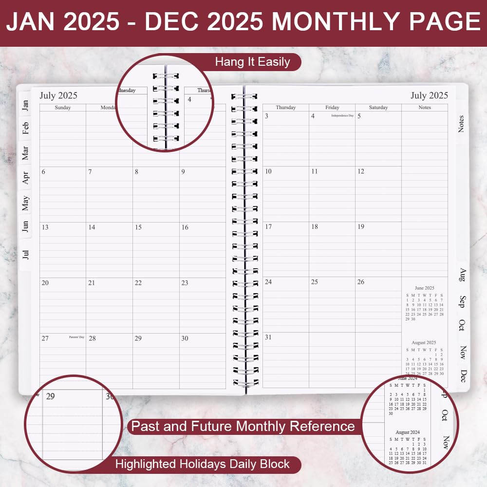 Snapklik.com : 2025 Planner - Weekly And Monthly Planner 2025 From ...