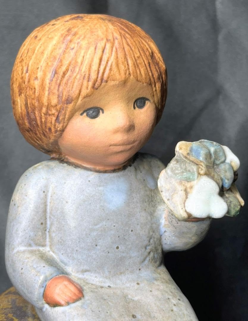 リサラーソン　花を持つ少女 リサラーソン 花を持つ少女 【公式通販】