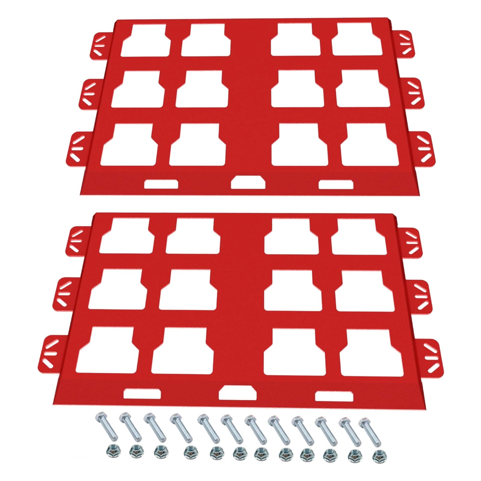 Vdaxvme Red Power Tool Wall Mounting Plate Full Width For Packouts Tool Boxes Bundle Mounting Plate Wall Or Floor Mount Packouts Wall Mount Plate
