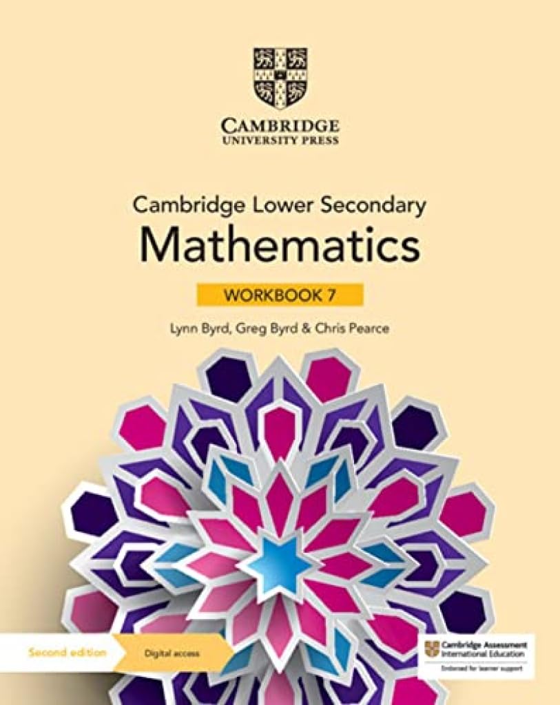 Cambridge – Lower Secondary Mathematics Workbook – with Digital Access Stage 7 (Cambridge Lower Secondary Maths, 7)