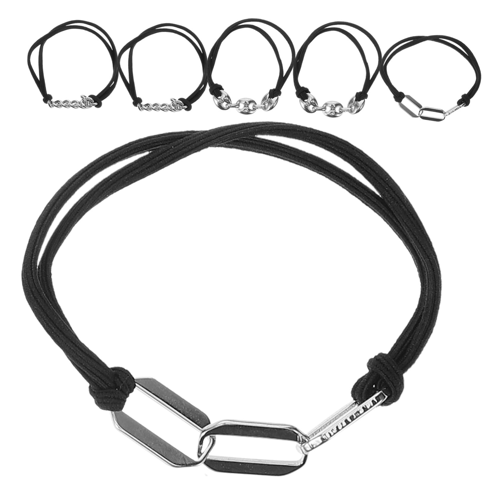 FRCOLOR 4 Juegos De Gomas Elásticas Versátiles Para El Pelo Para Mujer Y Niña Accesorios Decorativos Para El Pelo 6 Unidades X 4