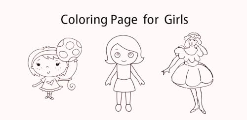 Coloring Page For Girls