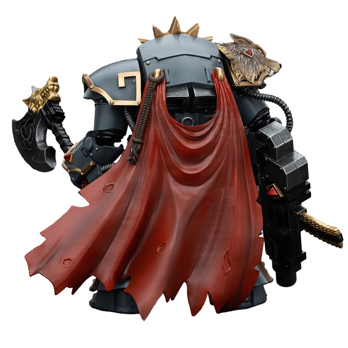 HiPlay JOYTOY Warhammer The Horus Heresy Series, Space Wolves Hvarl Red-Blade JT00140, 1/18 Scale Action Figure - Image 4