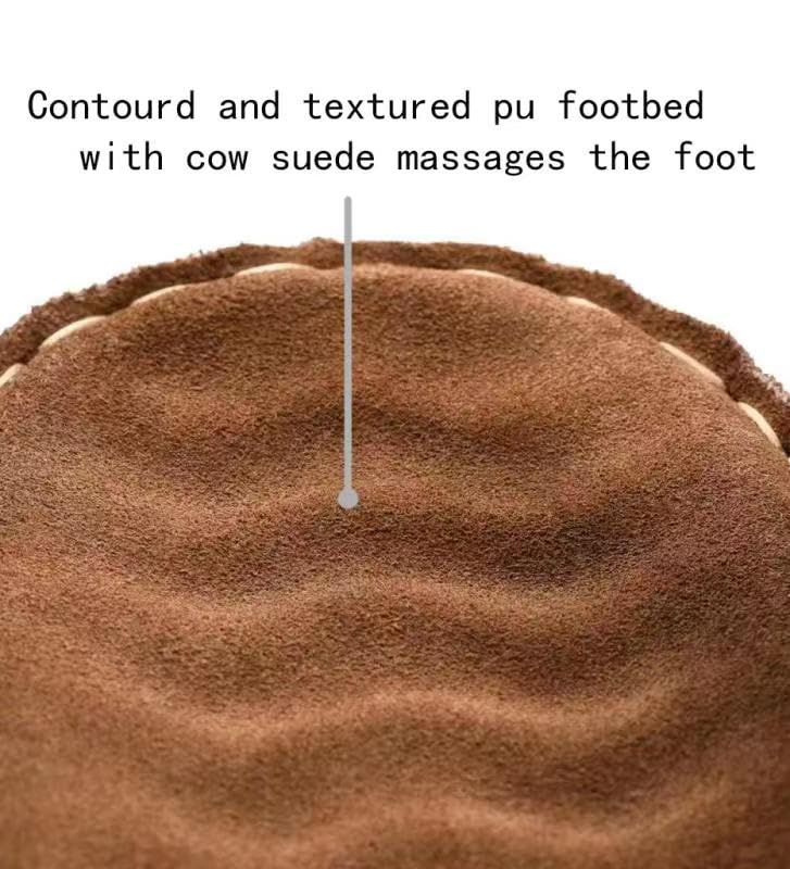 FIEEIF Men's Sport Sandals Closed Toe Leather Fisherman Outdoor Arch Support Sandalias Non-Slip Sport Athletic Walking Traveling Shoes4