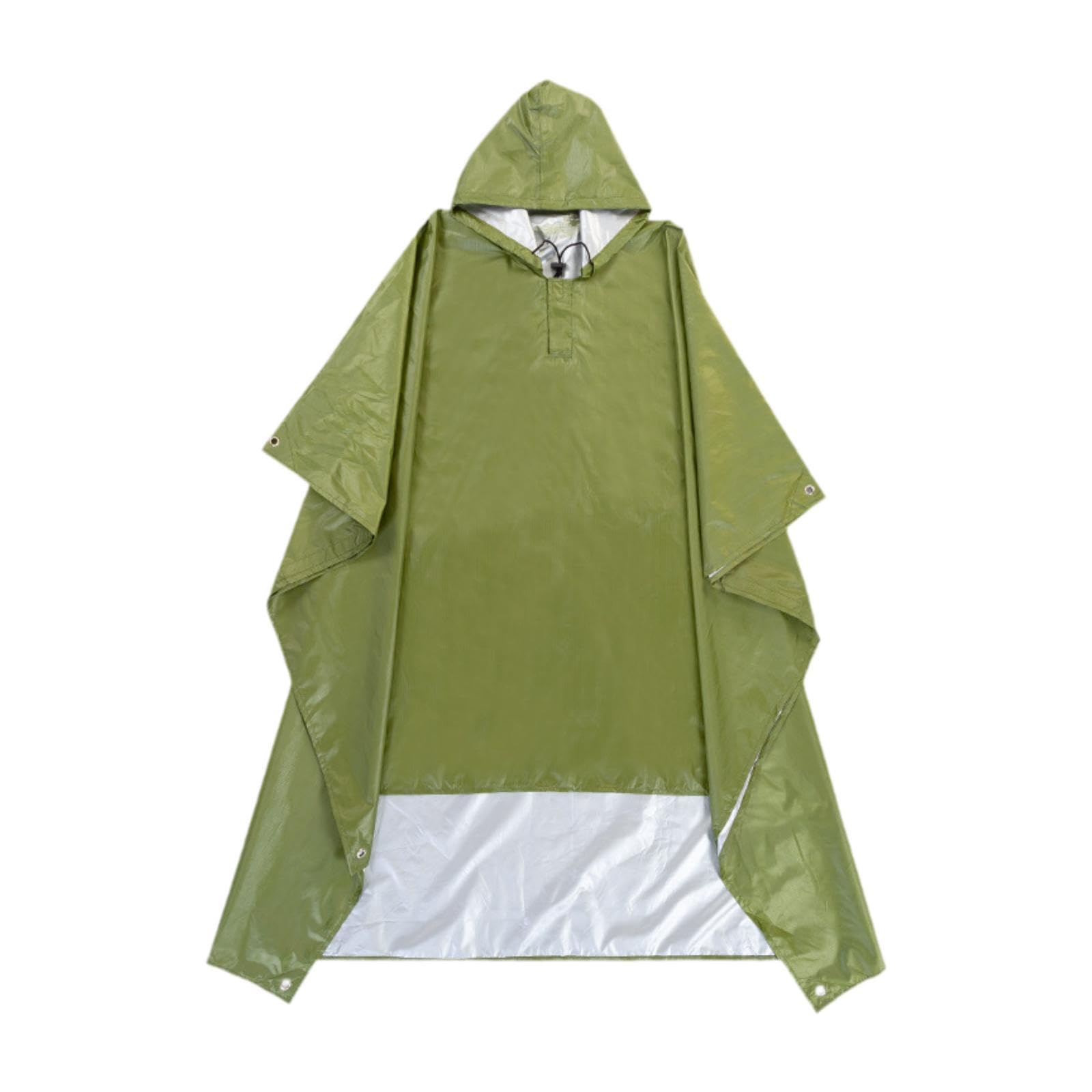 bnf Hooded Rain Poncho Lightweight Raincoat for Travel Hiking Outdoor Activities Green | Clothing Shoes & Accessories | Womens Clothing | Coats & Jackets-picture-33